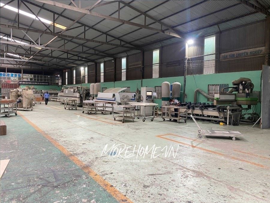 xưởng gỗ công nghiệp An Cường - Morehome